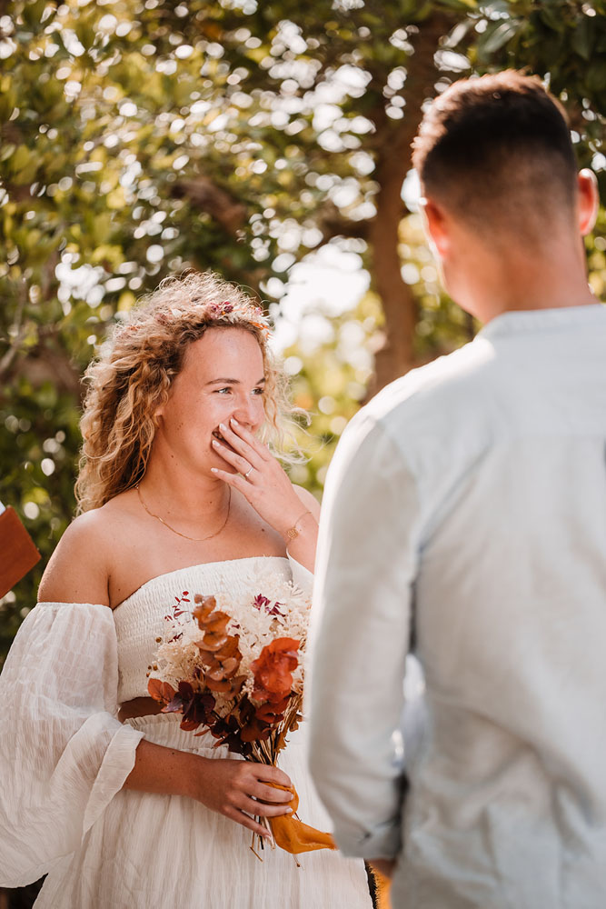 Photographe Elopement - un mariage intimiste à l'étranger